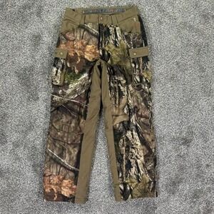 Rustic Ridge‎ Mossy Oak Camo Scent Stop Hunting Pant Boy Medium Durable Tactical